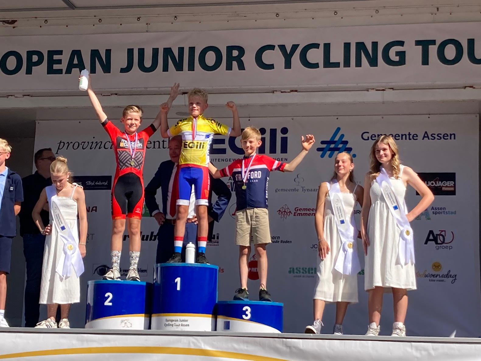 Stratford CC on the podium at Assen