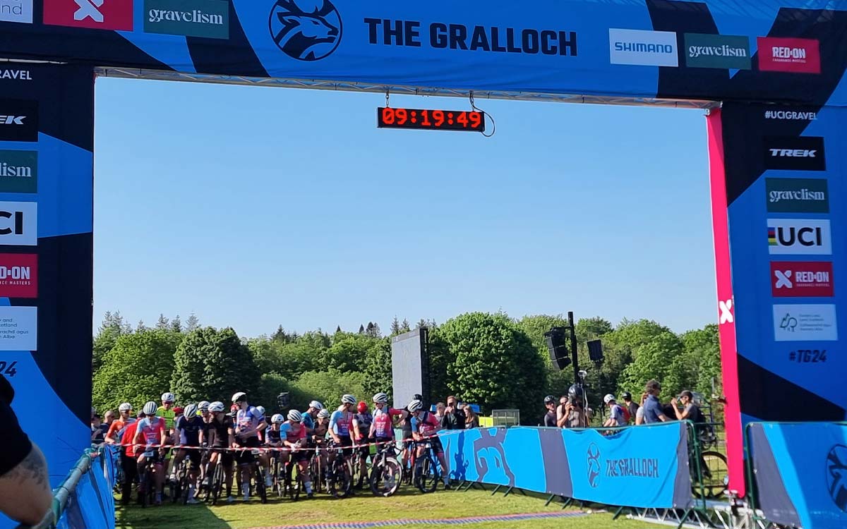 The Gralloch start line 2024